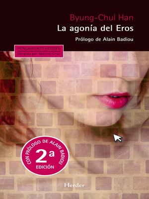 cover image of La agonía del Eros (2ª edición)